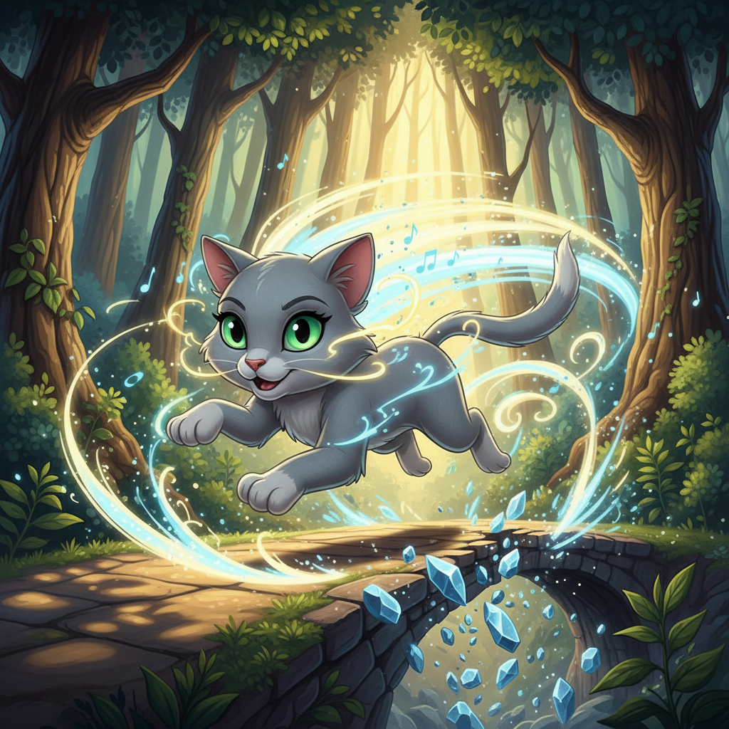 Sin dudarlo un instante, Tina activó su super velocidad. Se movió tan rápido que se convirtió en un