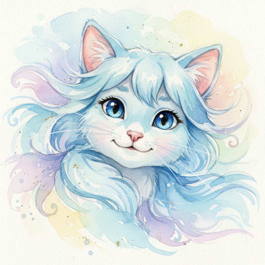 En un rincón soleado del Jardín Encantado, vivía una gatita muy especial llamada Mariposas. Su pelaj