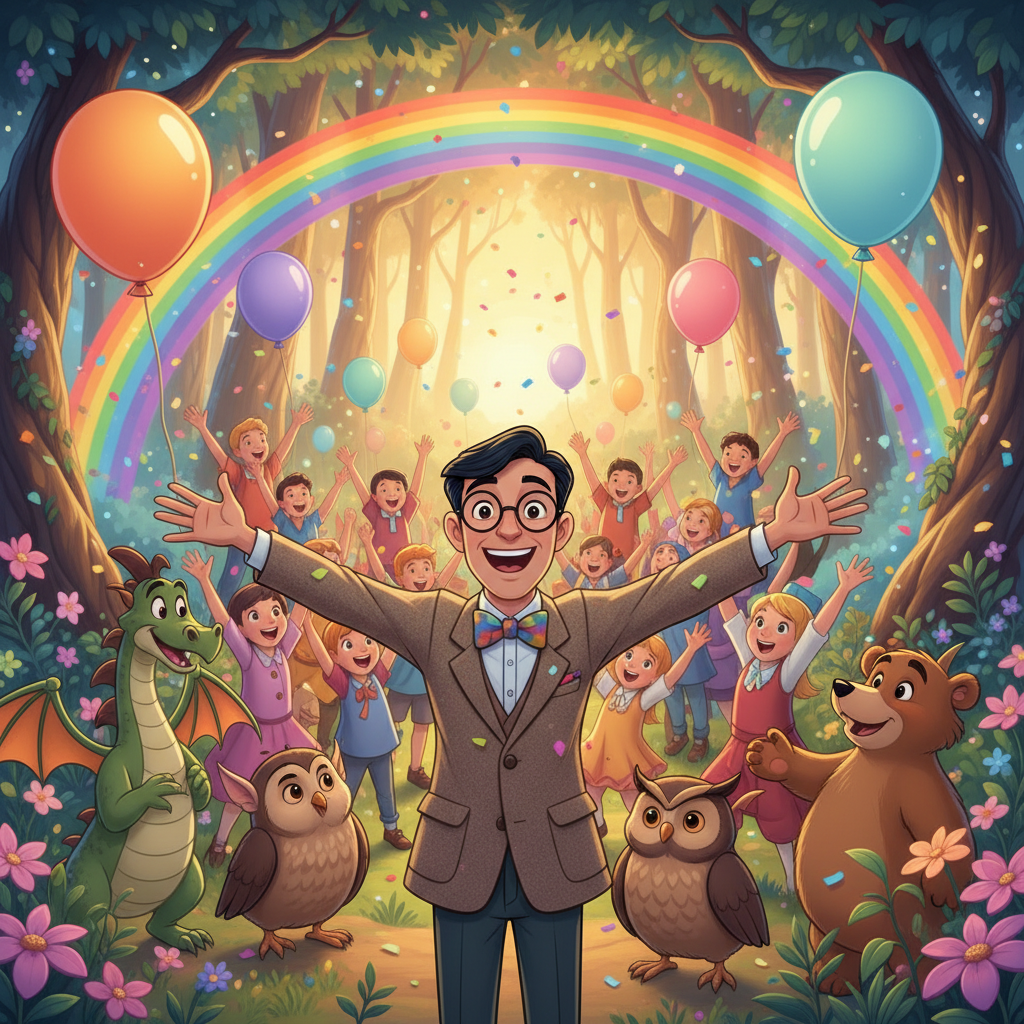 Con cuidado, Adrian liberó al zorro y lo llevó a su casa para curarlo. Mientras la pata del zorro sa