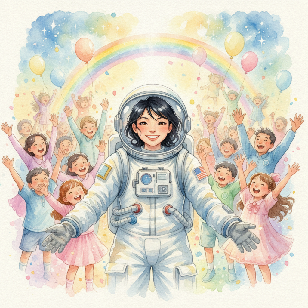 La música de las Estrellas Cantarinas continuó llenando el aire, y la criatura de silencio comenzó a