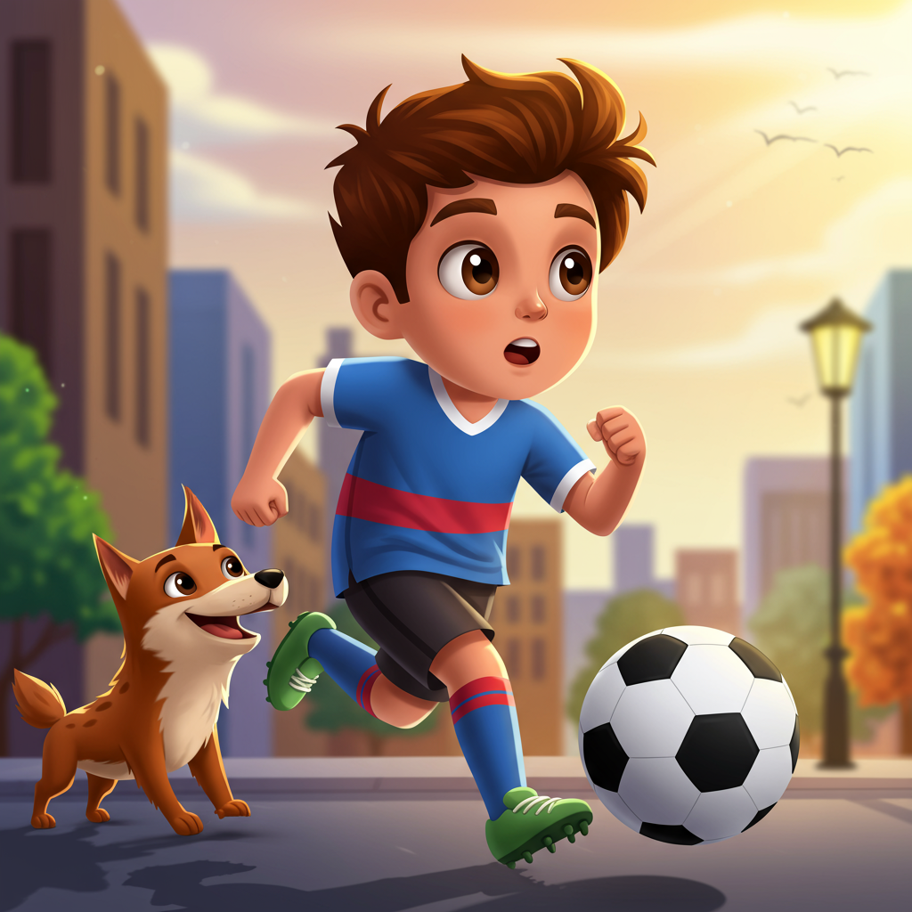 El torneo de la ciudad estaba a punto de comenzar, y el equipo de Diego, 'Los Rayos Veloz', estaba e