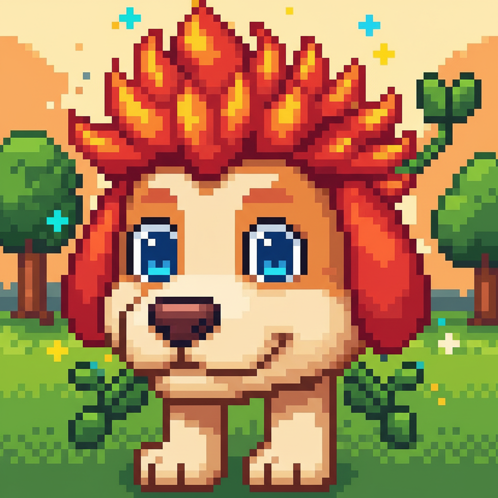 Había una vez un perrito muy especial llamado Bober. Tenía un pelaje tan rojo como las hojas de otoñ