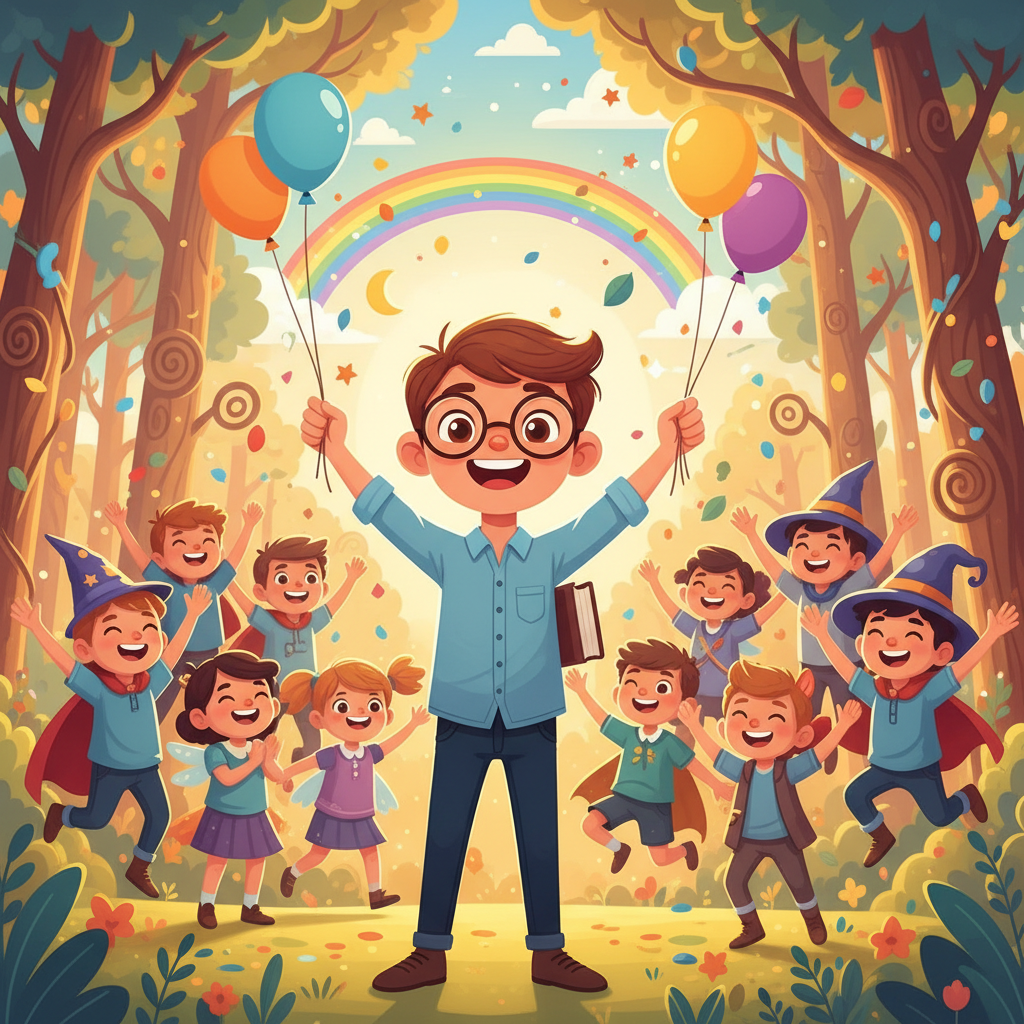 Gael continuó visitando el bosque día tras día, dedicando horas a sanar los árboles uno por uno. El 