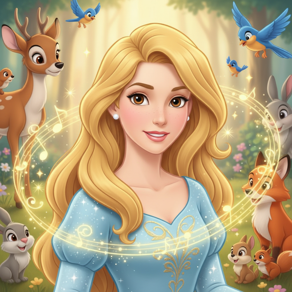 Virginia era una princesa peculiar del Reino de Cristal. A diferencia de otras princesas, ella no so