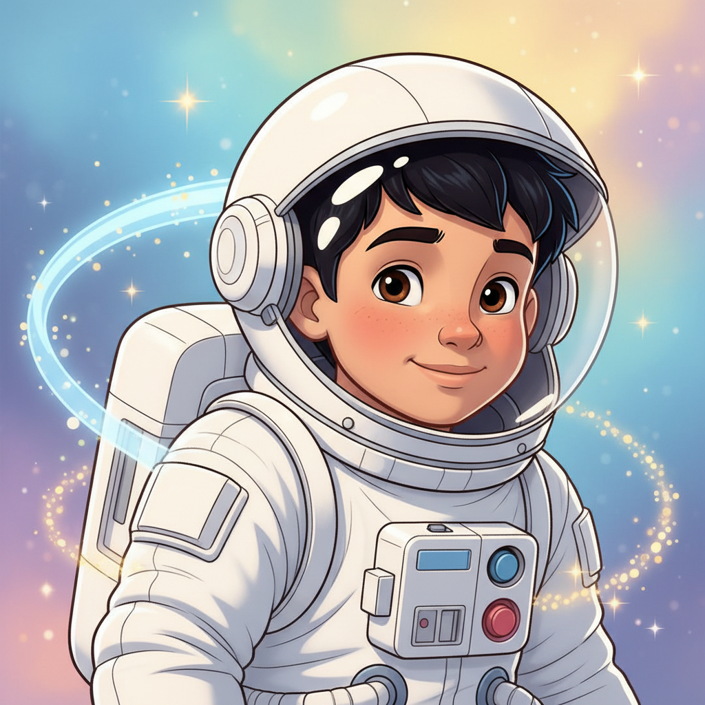 Max Juan Virgen no era un astronauta cualquiera. Con su cabello negro azabache, ojos marrones profun