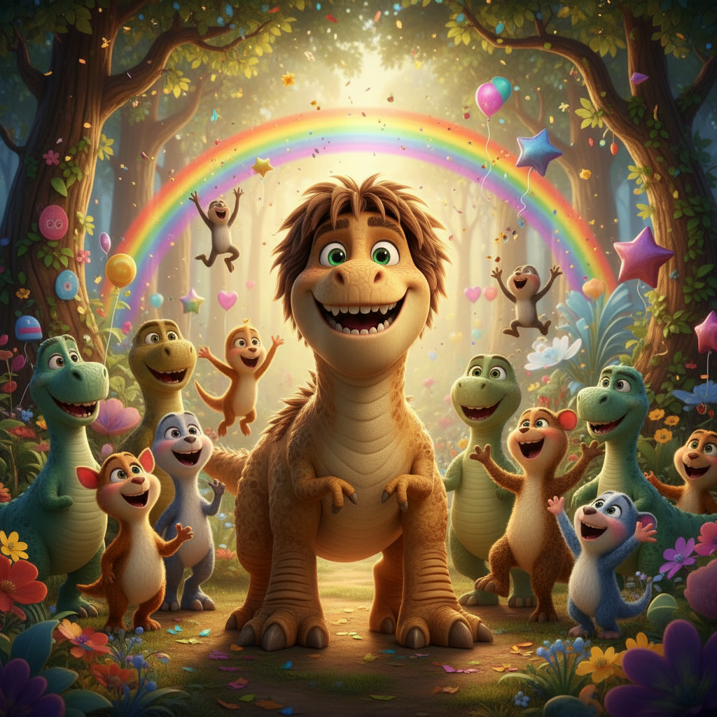 Rizz finalmente llegó a un claro donde se alzaba imponente el Gran Árbol Dormido. Sus hojas, antes v