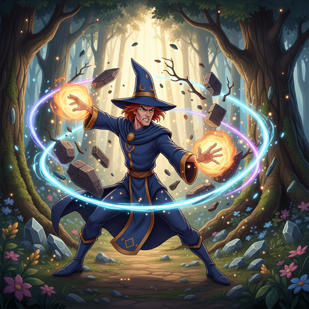 Calabacín desenrolló el pergamino con cuidado. Estaba escrito en una lengua antigua que solo él podí