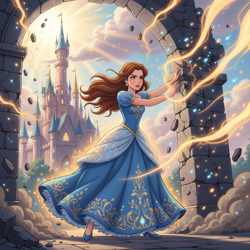 Un día, una sombra cubrió el reino. No era una sombra cualquiera, sino la de un enorme gigante que h