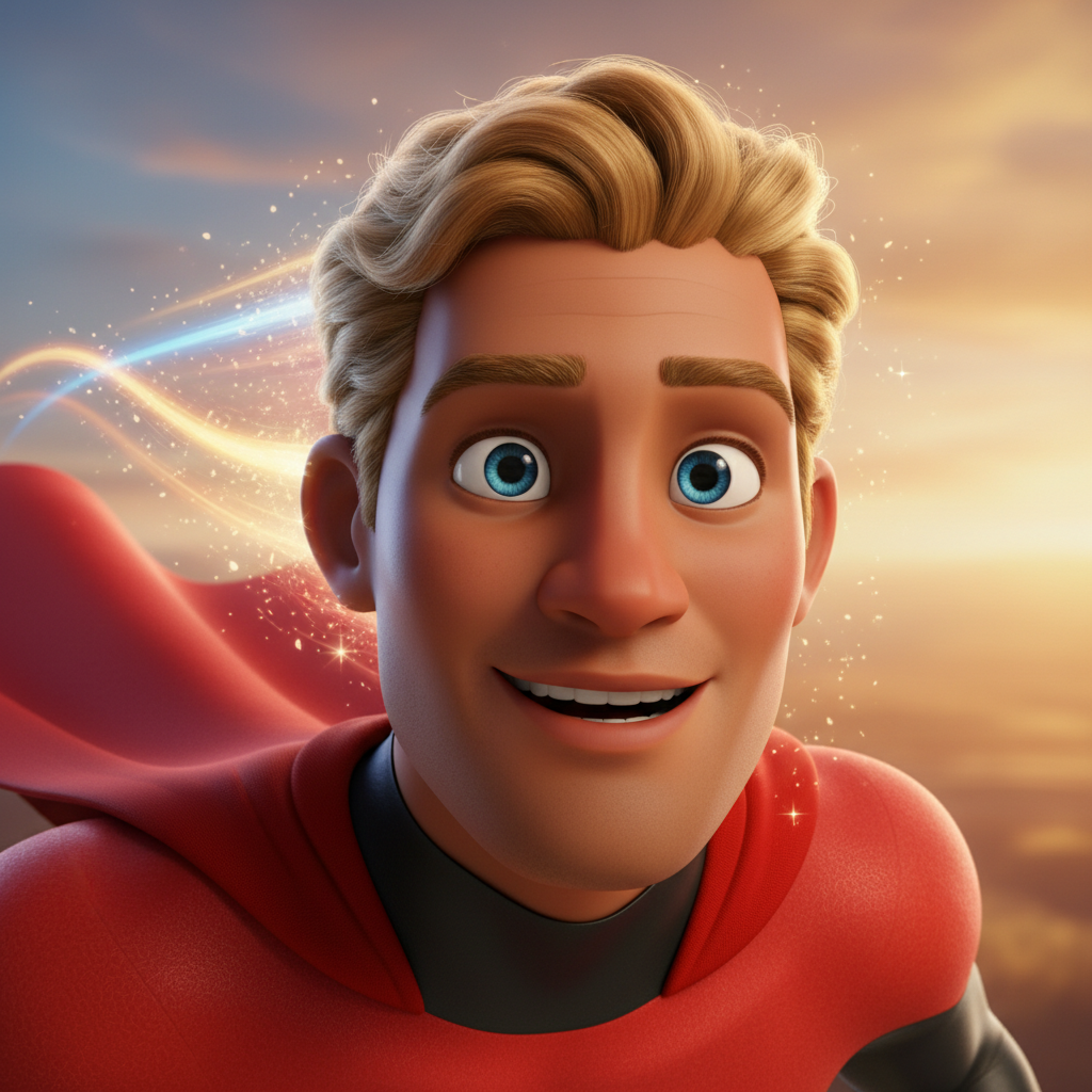 En un mundo vibrante y lleno de color, vivía Veketa Goku Gem, un niño con una energía tan desbordant