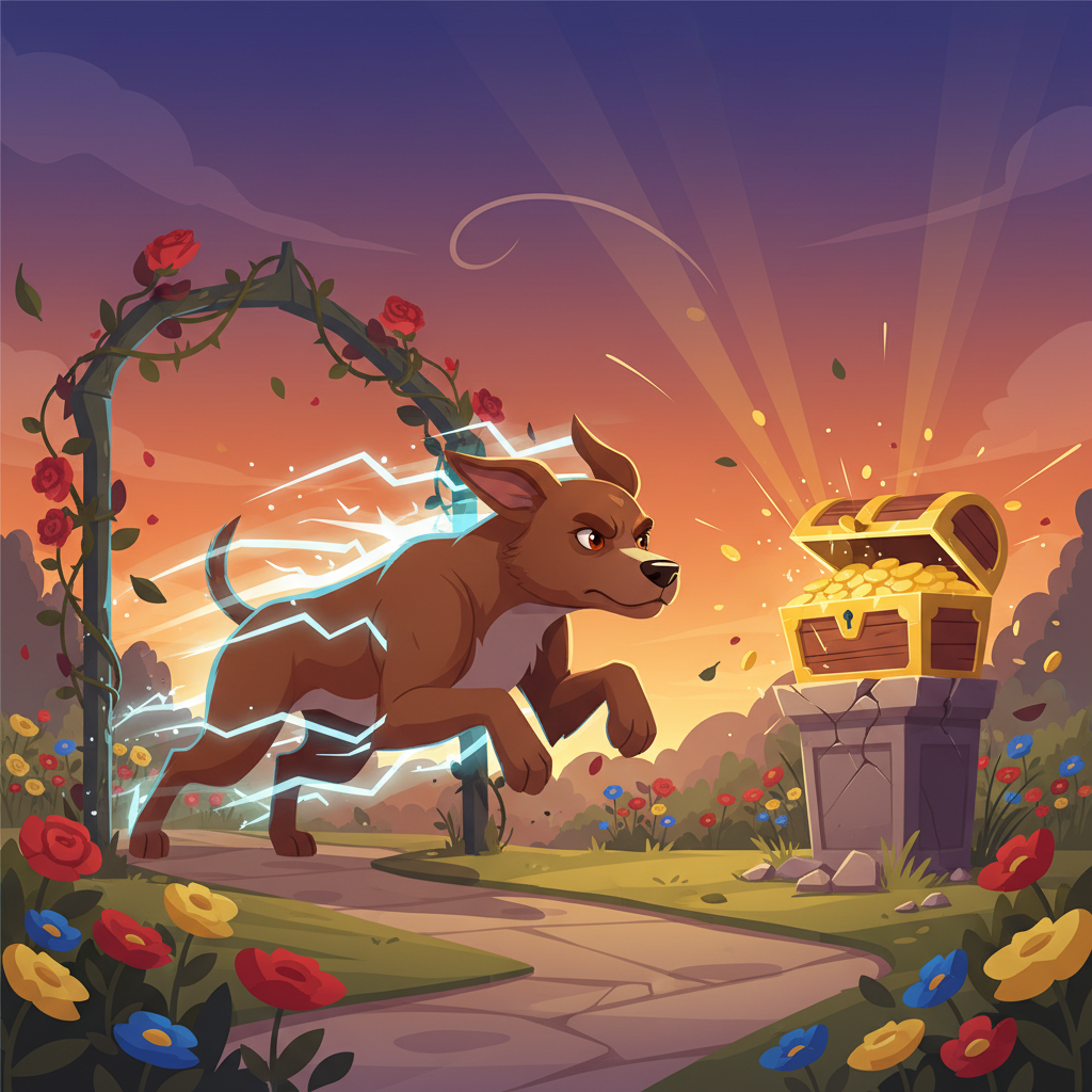 Acelerando aún más, Towie se dirigió directamente hacia el imponente roble. El viento silbaba a su a