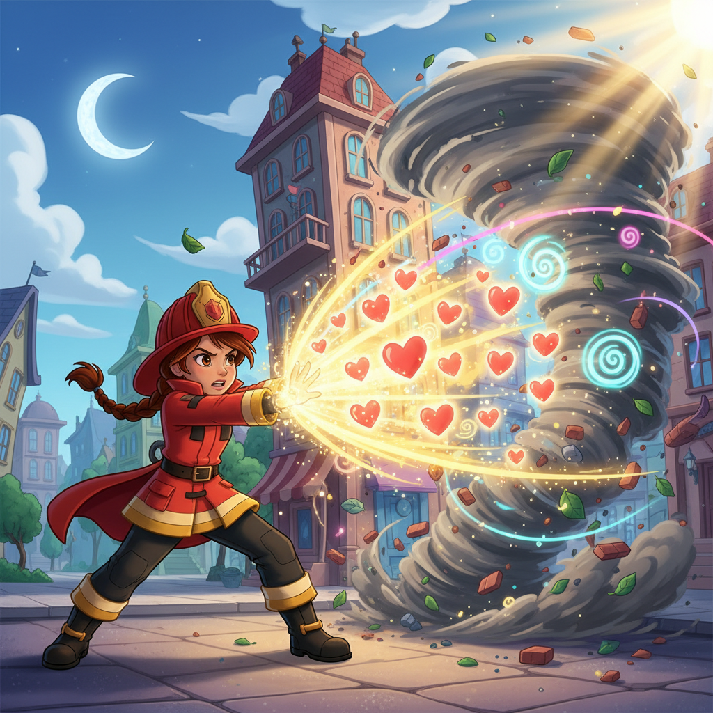 El niño dejó de llorar de inmediato, mirando su rodilla con incredulidad. La herida, aunque todavía 