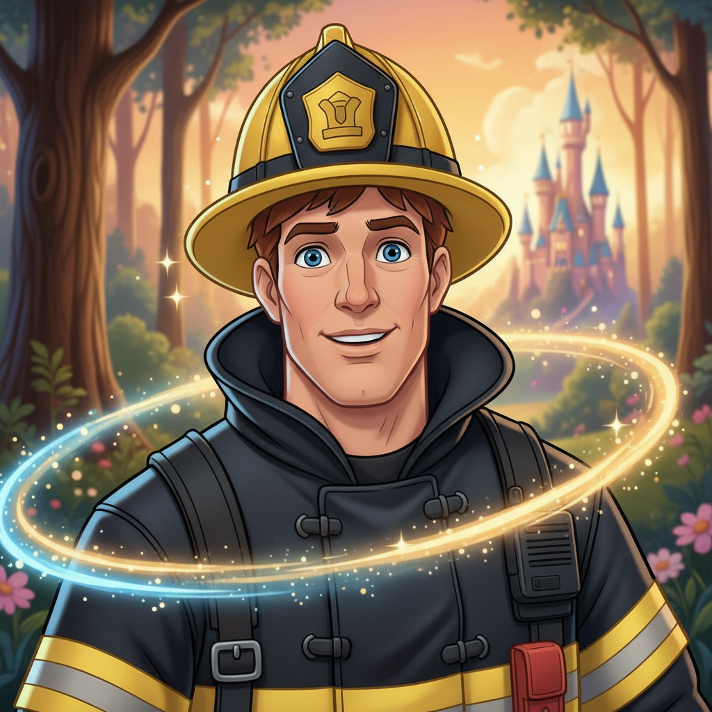 En la colorida ciudad de Villa Alegre vivía Axel, un bombero valiente con una peculiaridad asombrosa