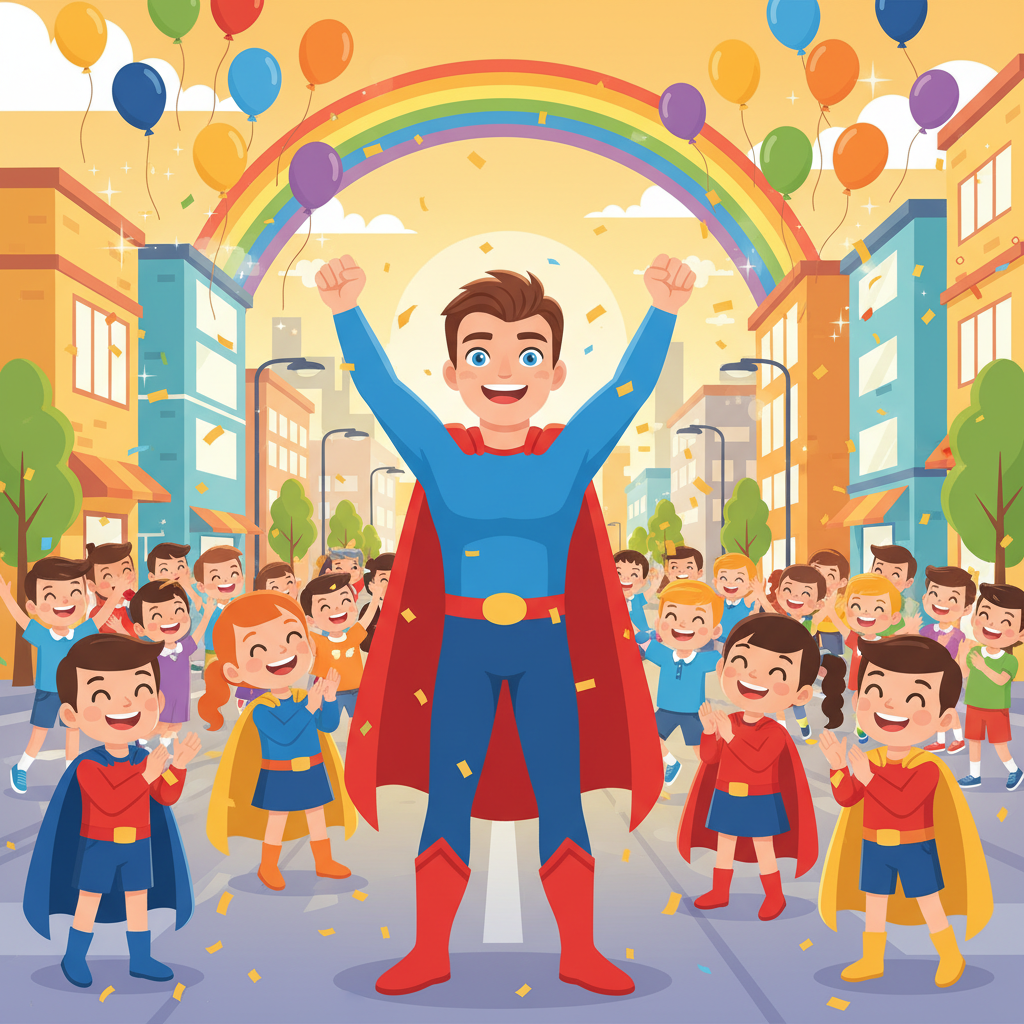 La multitud, al darse cuenta de que el peligro había pasado, estalló en vítores. Aplaudieron a Tomás