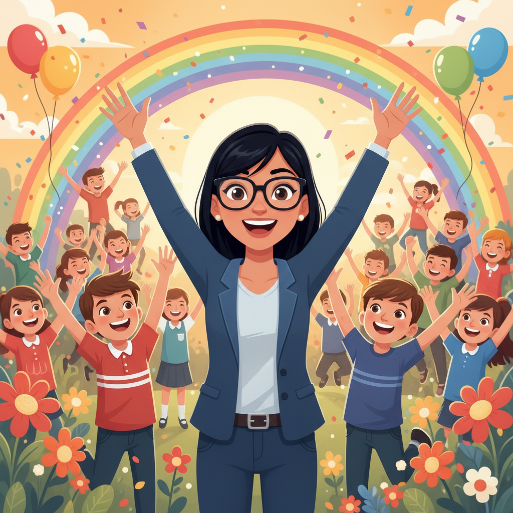 El silencio normal de la biblioteca regresó, pero esta vez era un silencio lleno de paz y expectació