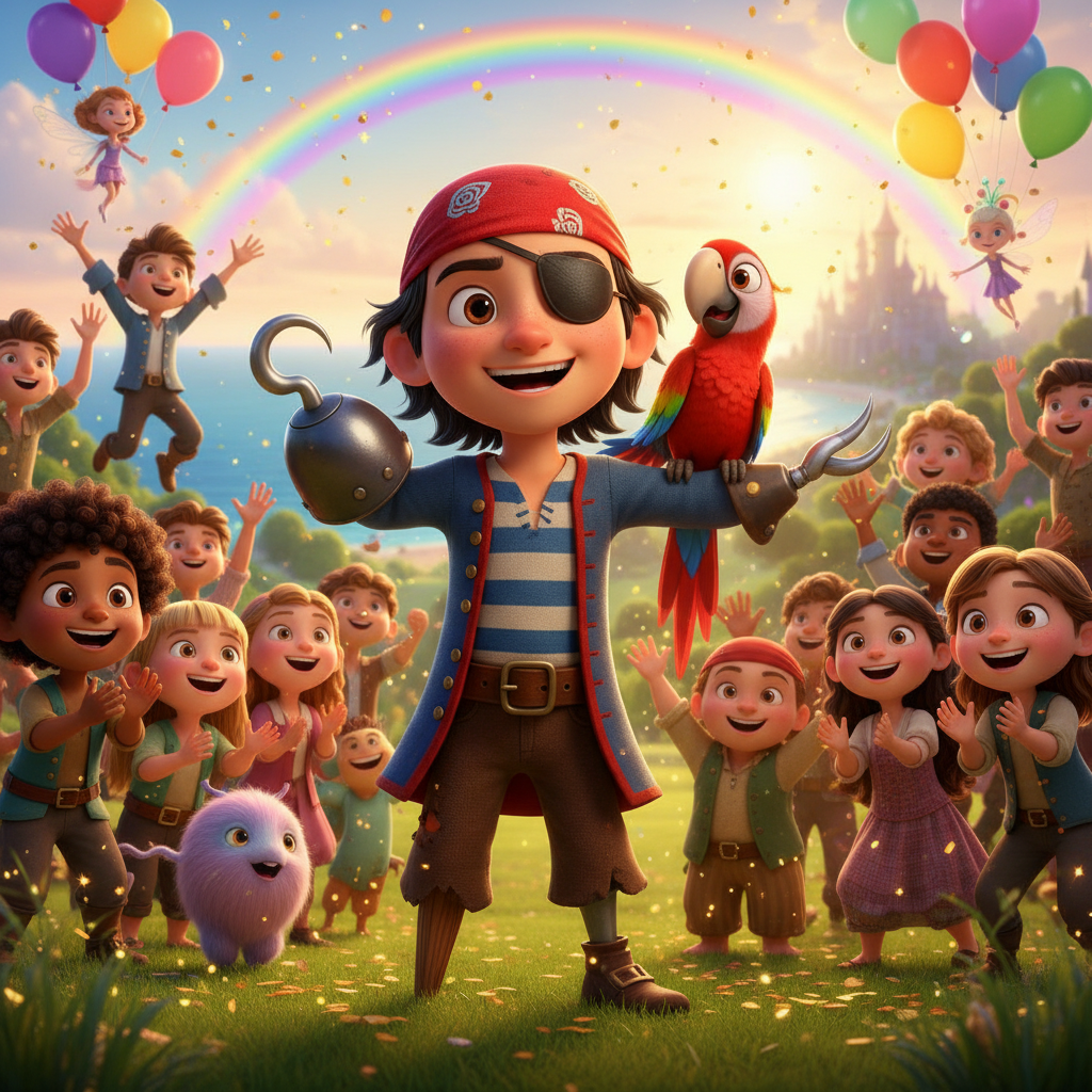 Con el paso del tiempo, Jony se convirtió en una leyenda en los siete mares. No como un pirata que b