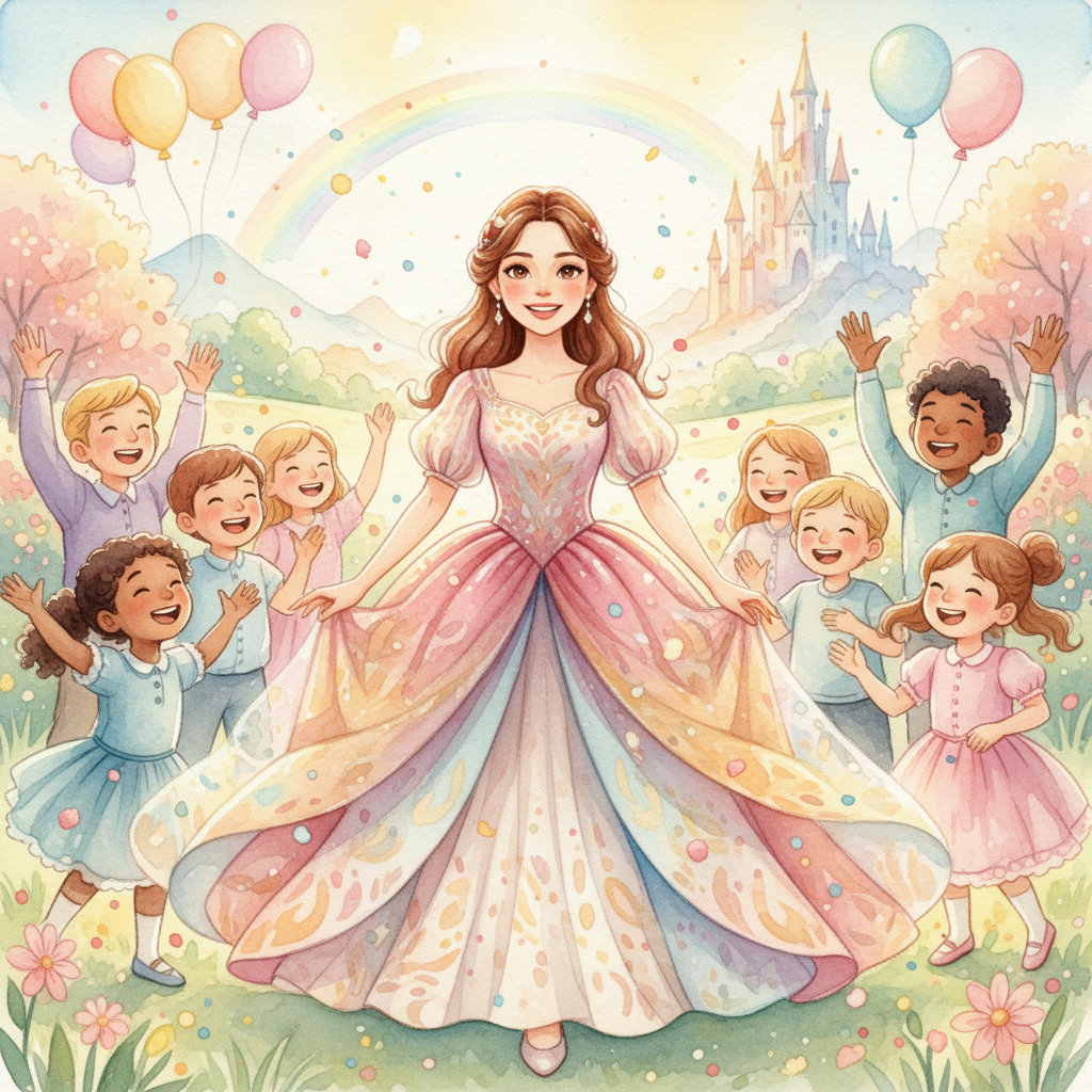 El regreso de Maestra Valenti al reino fue recibido con júbilo.  Llevaba consigo no solo la Flor Rad