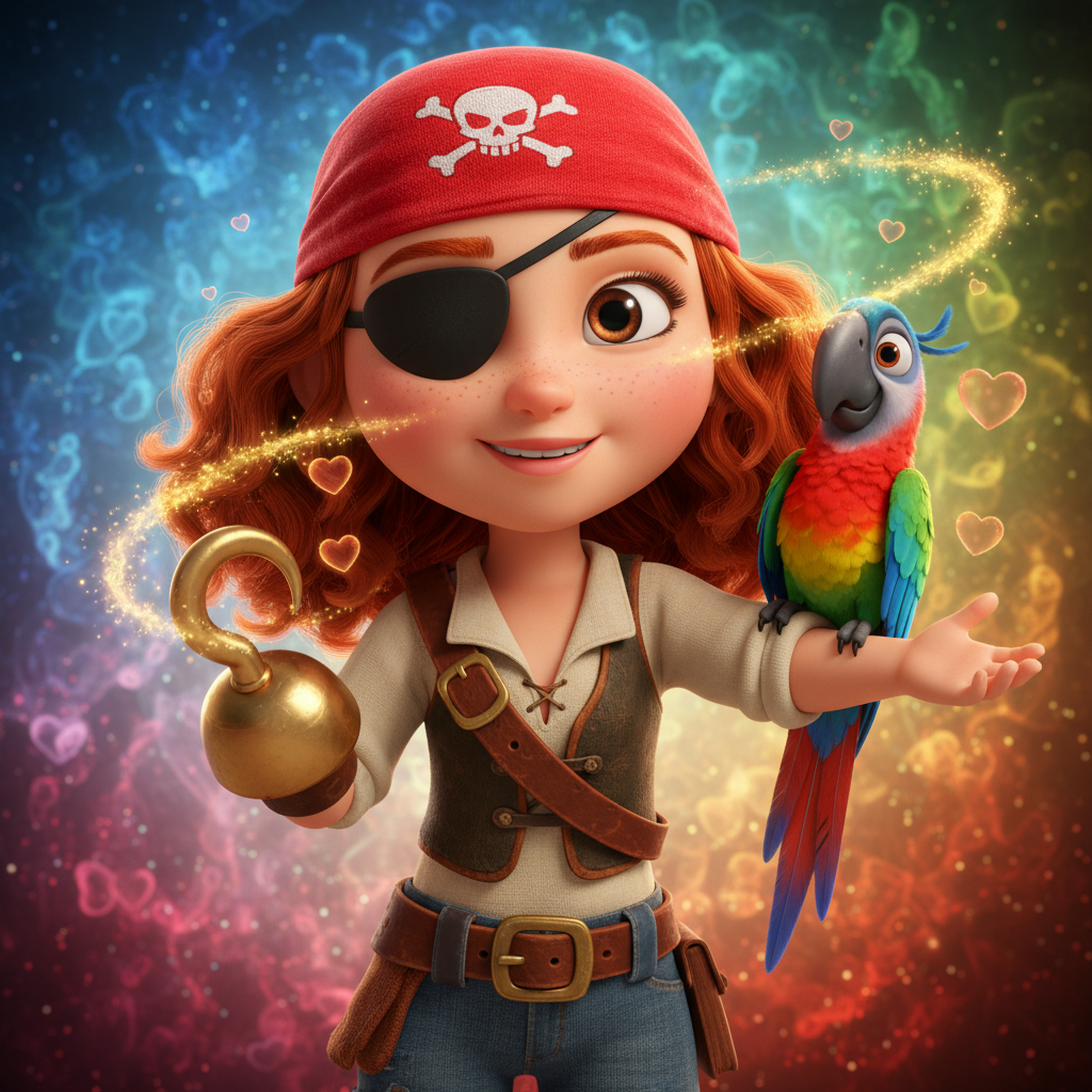 En la isla de los Susurros Azules, donde las palmeras bailaban al son de la brisa marina, vivía una 