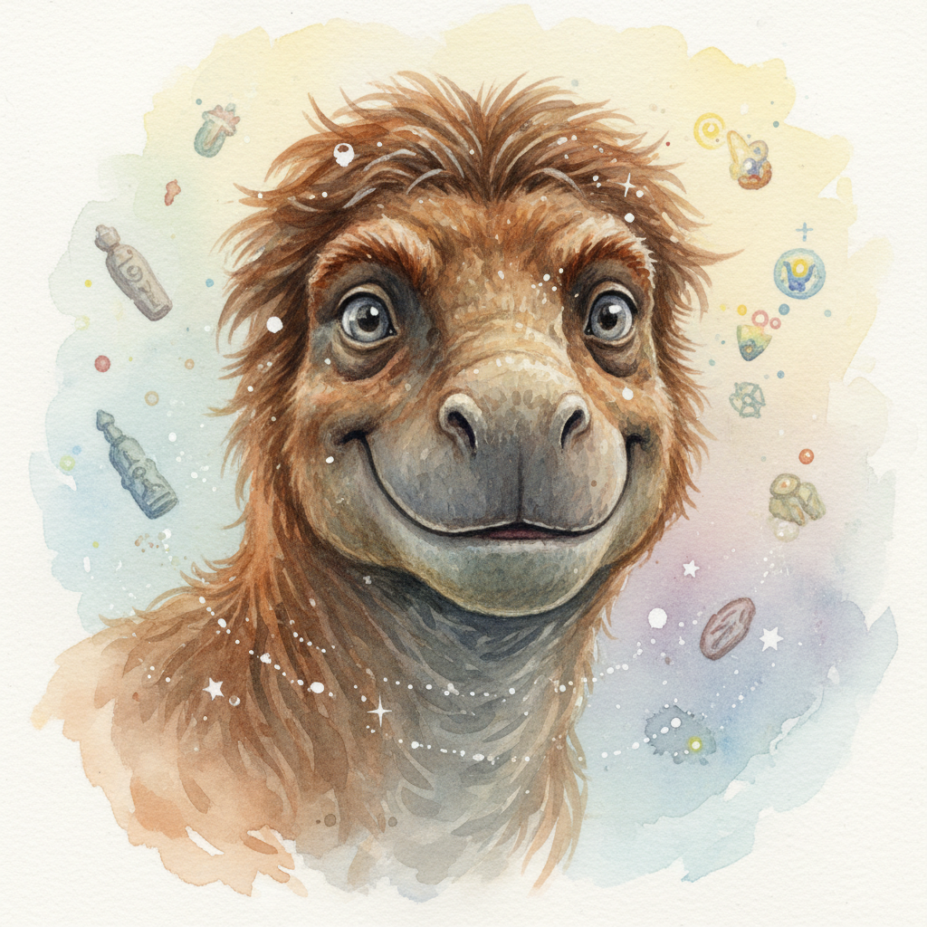 En el corazón de un valle exuberante, cubierto de helechos gigantes y árboles milenarios, vivía Dino