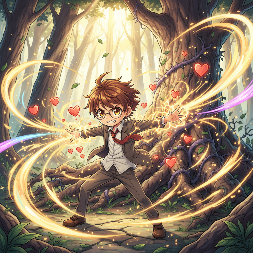 El bosque cercano era el lugar favorito de Máximo. Era un lugar lleno de misterios y criaturas que s