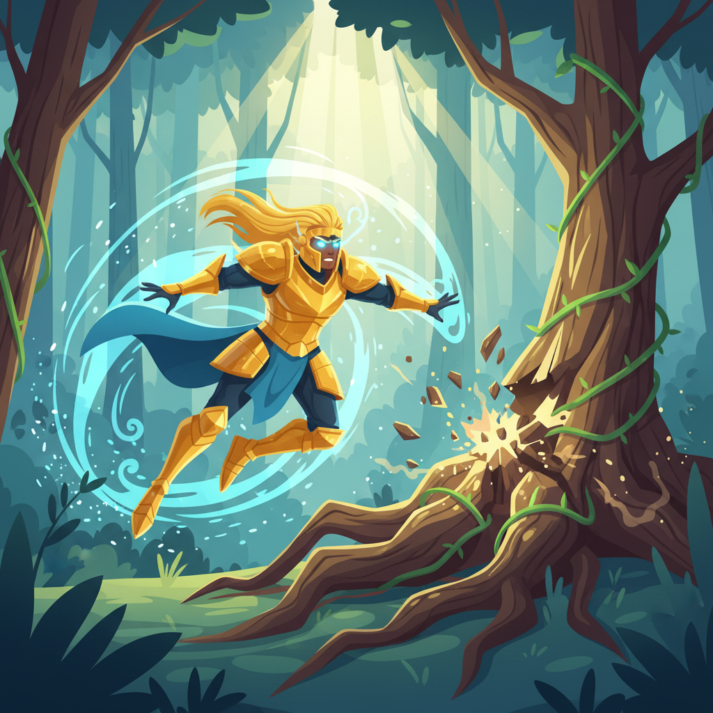 Un día, una sombra oscura se cernió sobre el Bosque Encantado. La temible Bruja de la Niebla, envidi