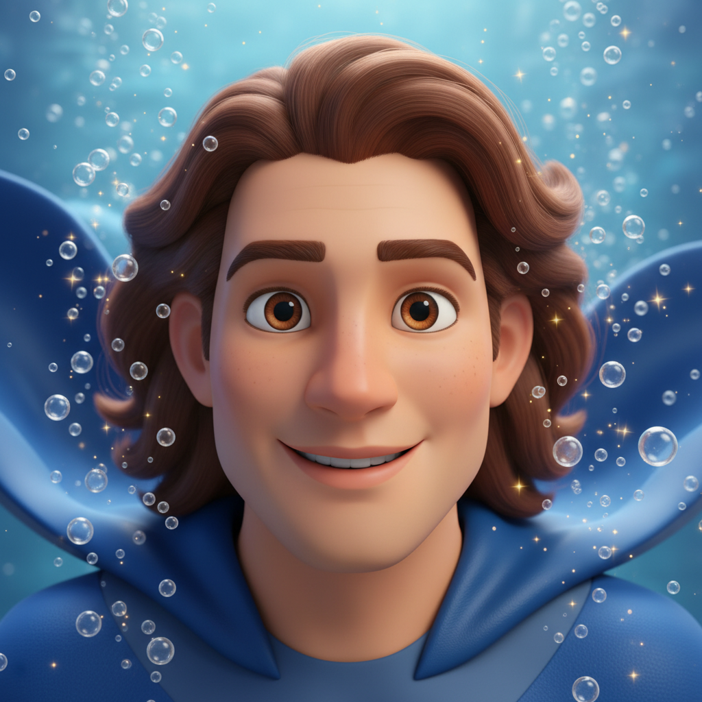 En la vibrante ciudad de Coralville, donde las casas parecían capullos de coral y las calles eran se