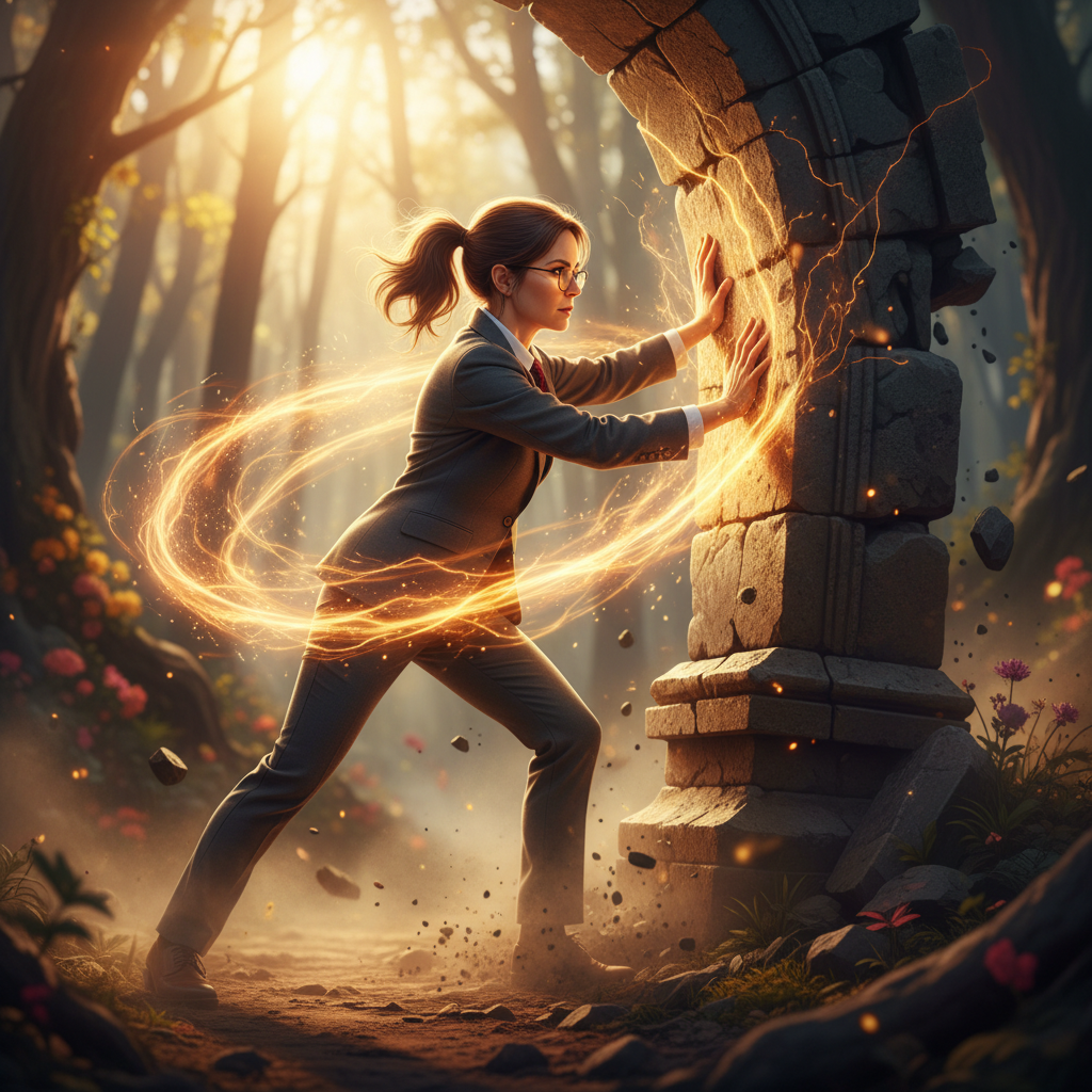 La fuerza de Mariana era un espectáculo digno de contemplar. Levantaba y colocaba sacos de arena a u