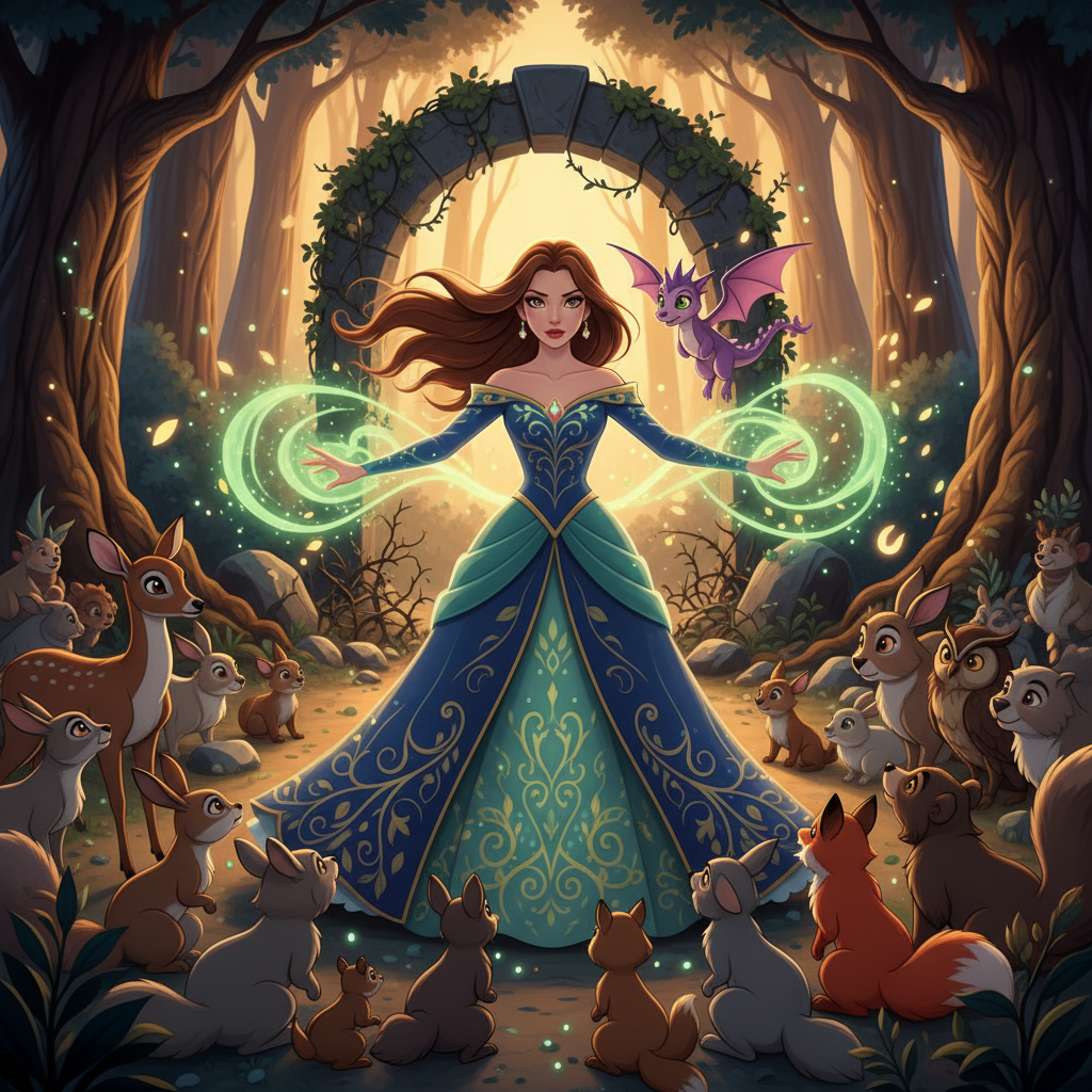 Al adentrarse más en la espesura, Madisson se encontró con un viejo búho, posado en una rama desnuda