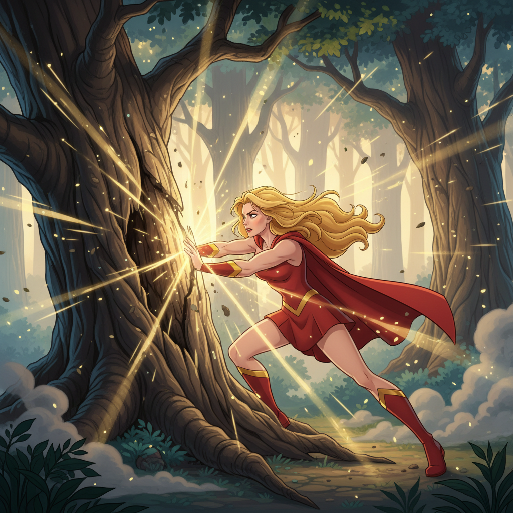 Sol comenzó su búsqueda sin demora. Siguió las escasas pistas que dejaron los ladrones, adentrándose