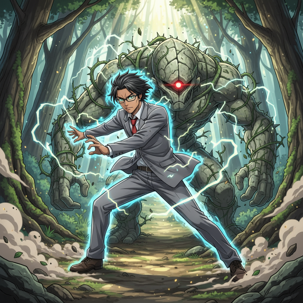 El duende, recuperado de su susto, explicó que la roca había caído durante una tormenta inusualmente