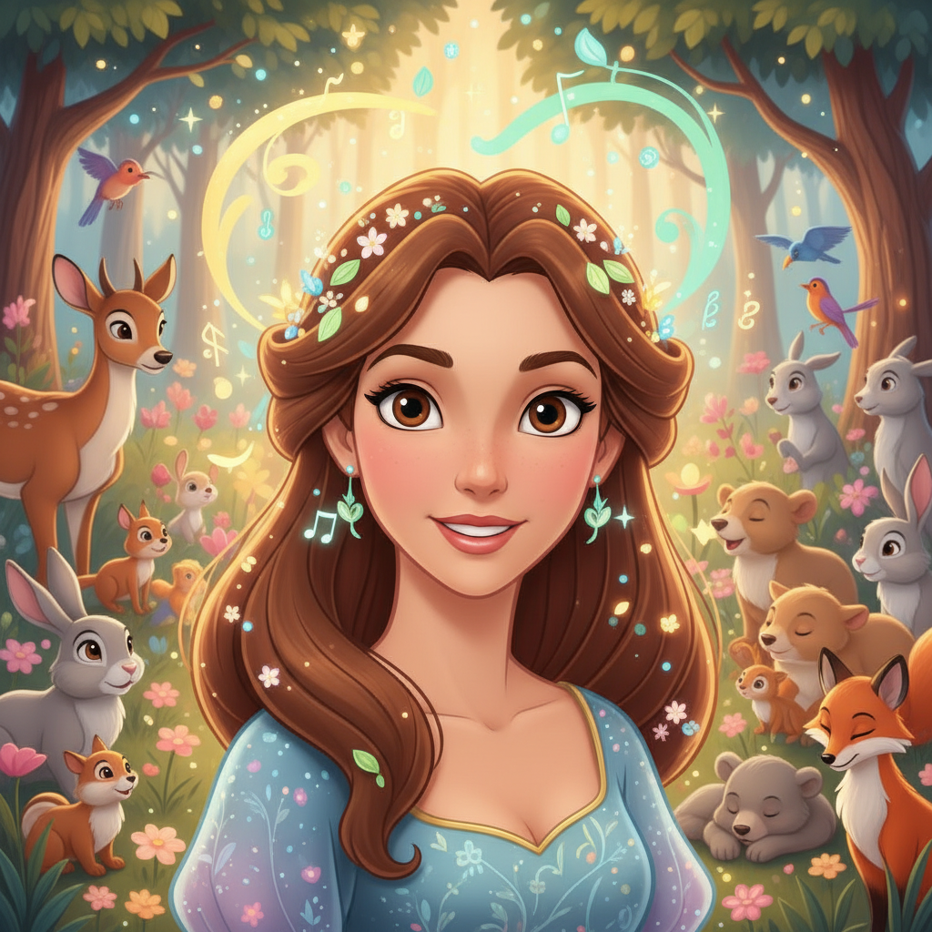 Sofia era una princesa muy especial. No solo vivía en un castillo brillante con torres que acariciab