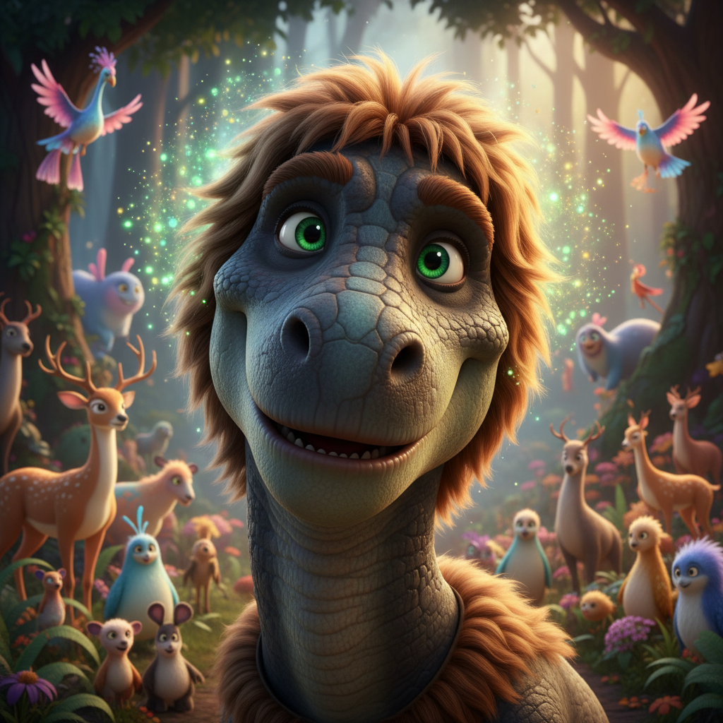 En el corazón de una selva exuberante, donde los árboles se alzaban más altos que cualquier rascacie