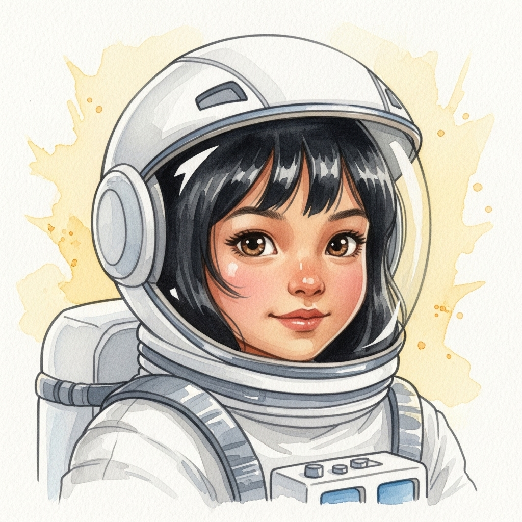 Abby era una niña astronauta con un secreto maravilloso: ¡tenía superfuerza! Pero no era una superfu