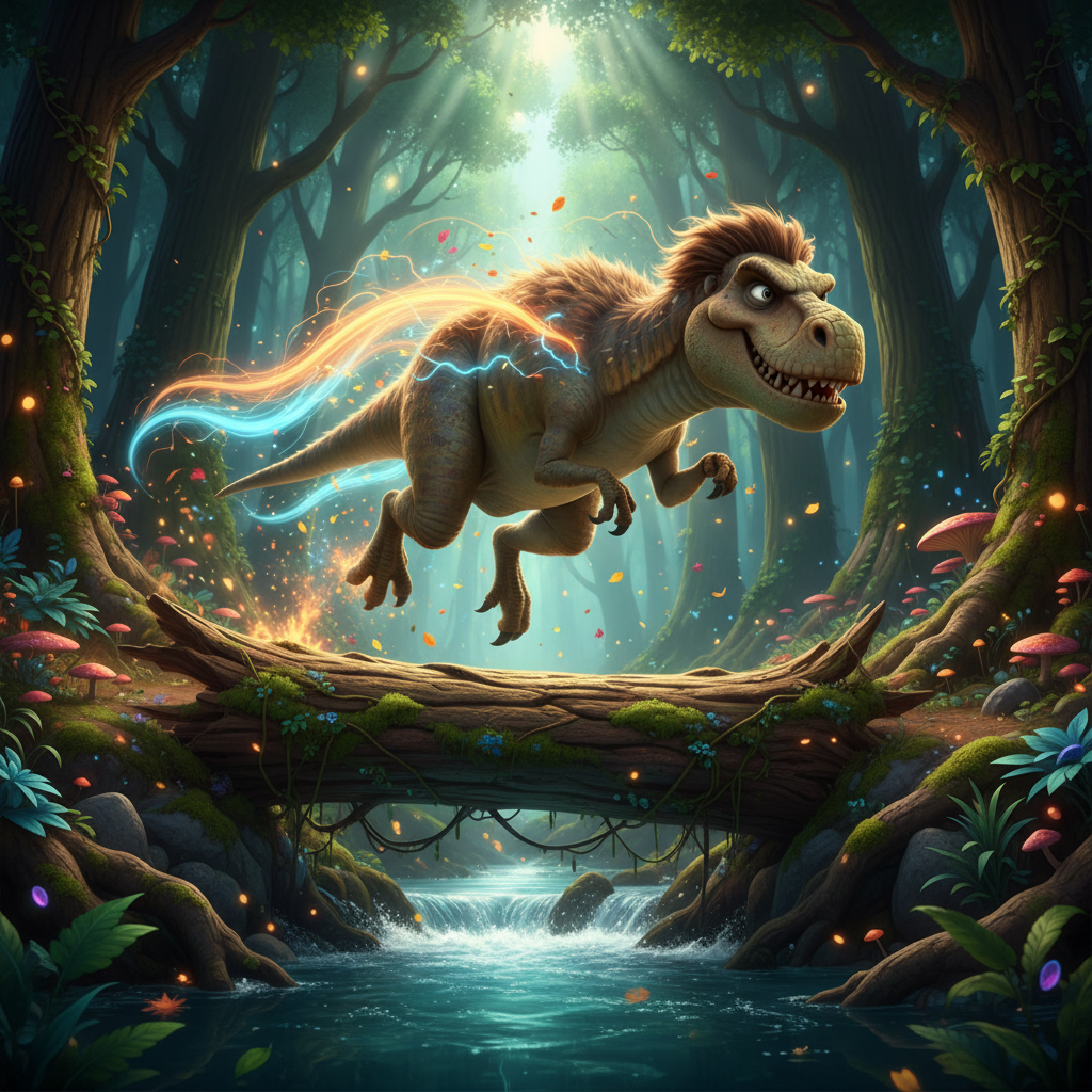 Caos Corno Merm usó su super velocidad para llegar a la Cueva Cristalina en un abrir y cerrar de ojo