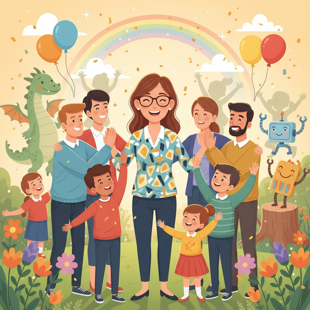 La fama del jardín sanado de Jarumy se extendió por todo el pueblo. Los padres venían a menudo a agr