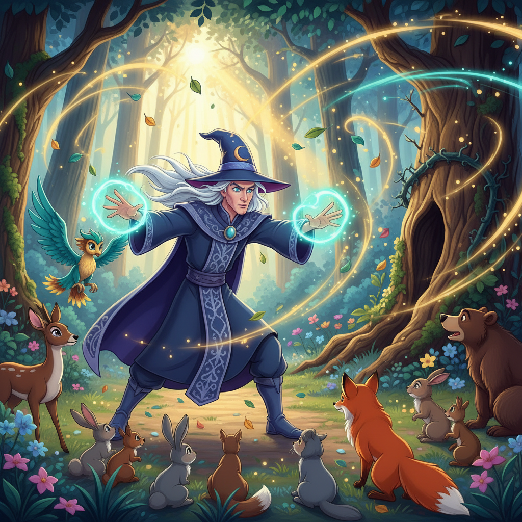 Finalmente, Luindel llegó a la orilla del arroyo principal. La escena era desoladora. La agua, que a