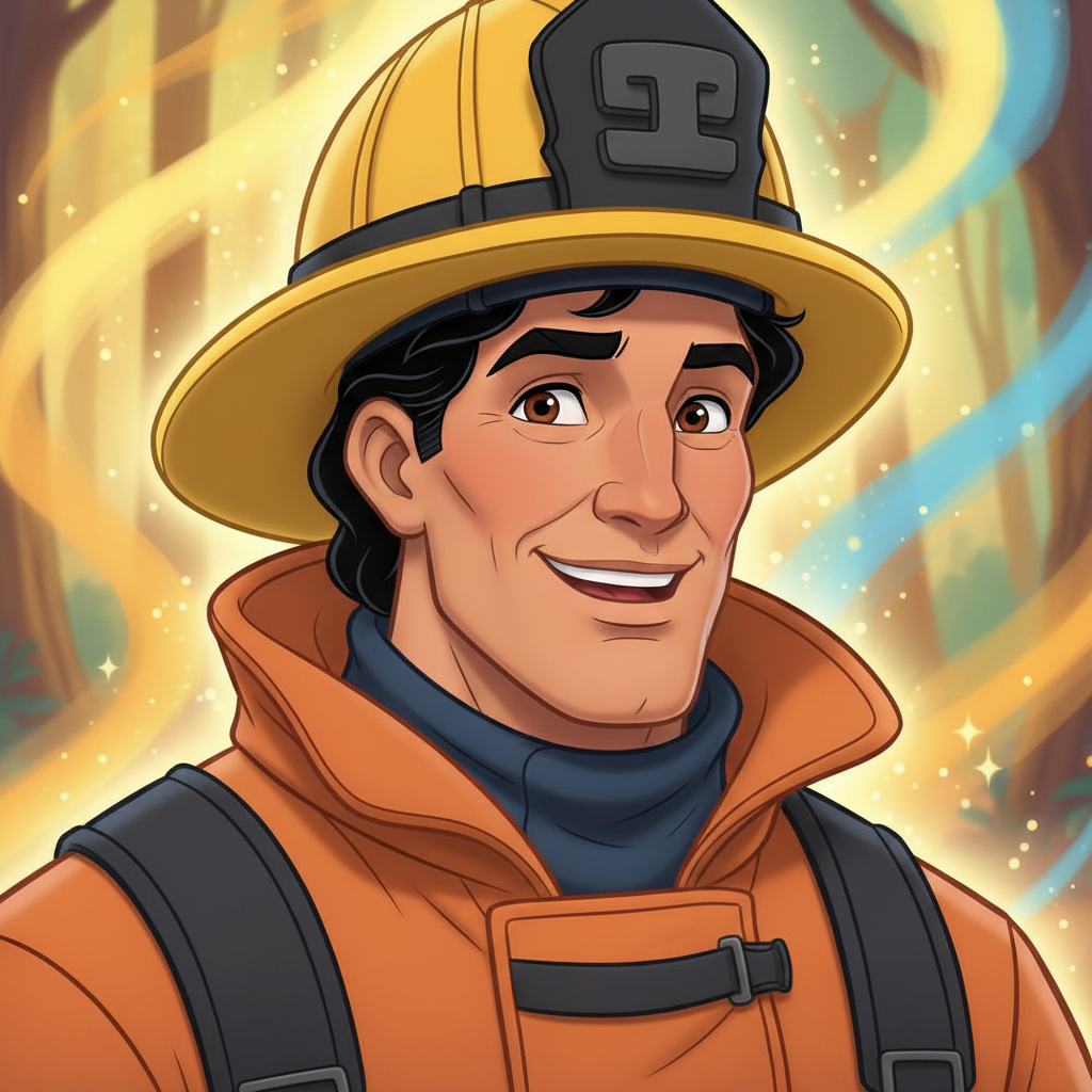 En la bulliciosa ciudad de Villa Esperanza vivía un bombero llamado Luis Fernández. Luis no era un b