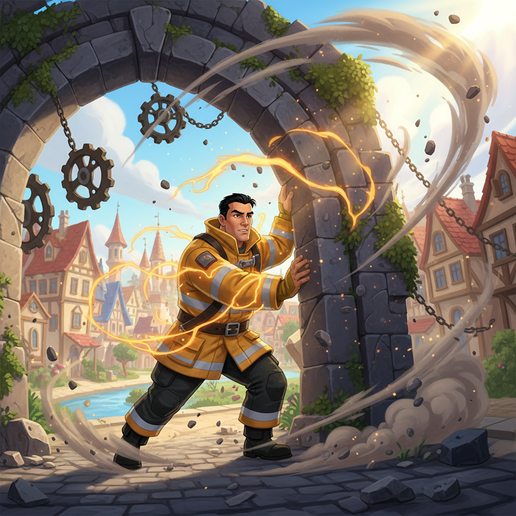 La noticia del increíble rescate de Luis Fernández se extendió como la pólvora por Villa Esperanza. 