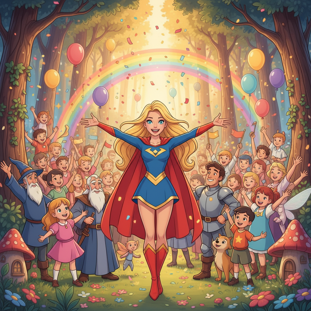 El viejo Búho observó con asombro cómo las voces regresaban, cómo la alegría se extendía como la luz