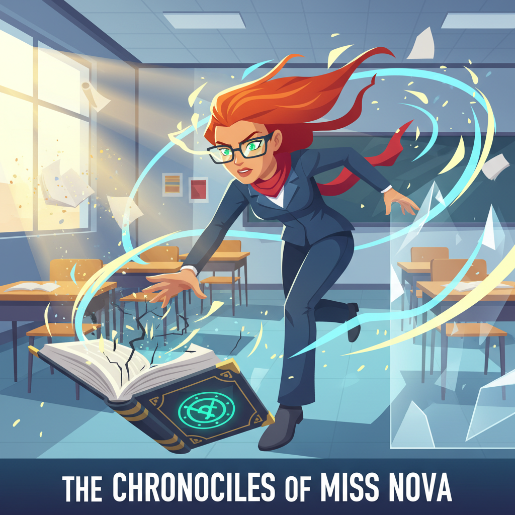 Un martes por la mañana, un pequeño caos se apoderó de la biblioteca de la escuela. Los libros, sus 