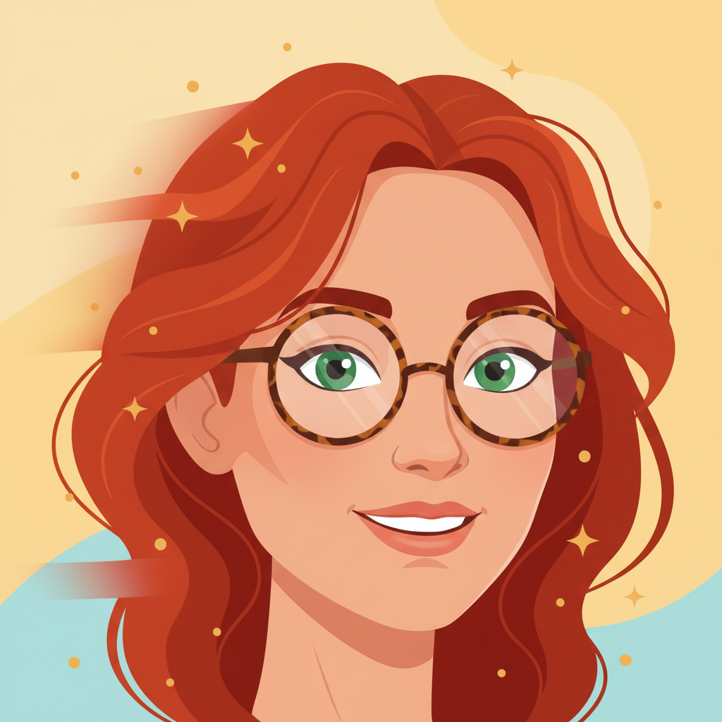 Karen era una profesora de primaria con una cabellera tan roja como el fuego y ojos tan verdes como 