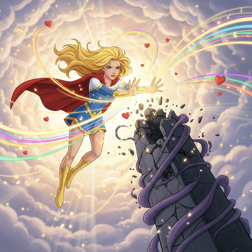 Un día, una sombra se cernió sobre el valle. Un viejo árbol, el guardián silencioso de tantas histor