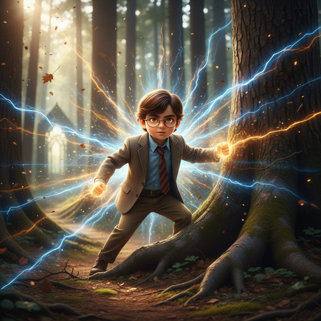 El gigante, al escuchar la pregunta de Axel, bajó su enorme cabeza, sus ojos tristes observando al p