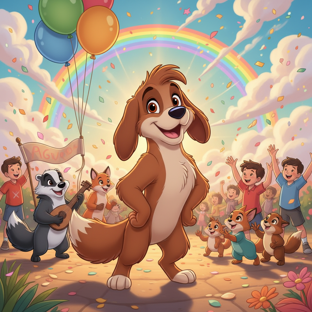 Lúa continuó viviendo sus días en Villa Colores, equilibrando su vida de perrito juguetón con sus re