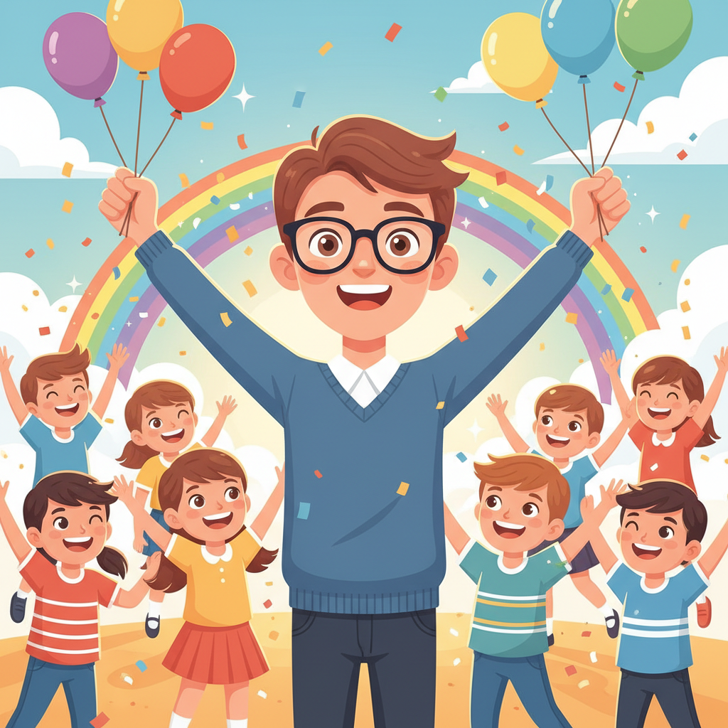 Desde ese día, Mateo ya no se sintió diferente en un sentido solitario, sino especial. Había demostr