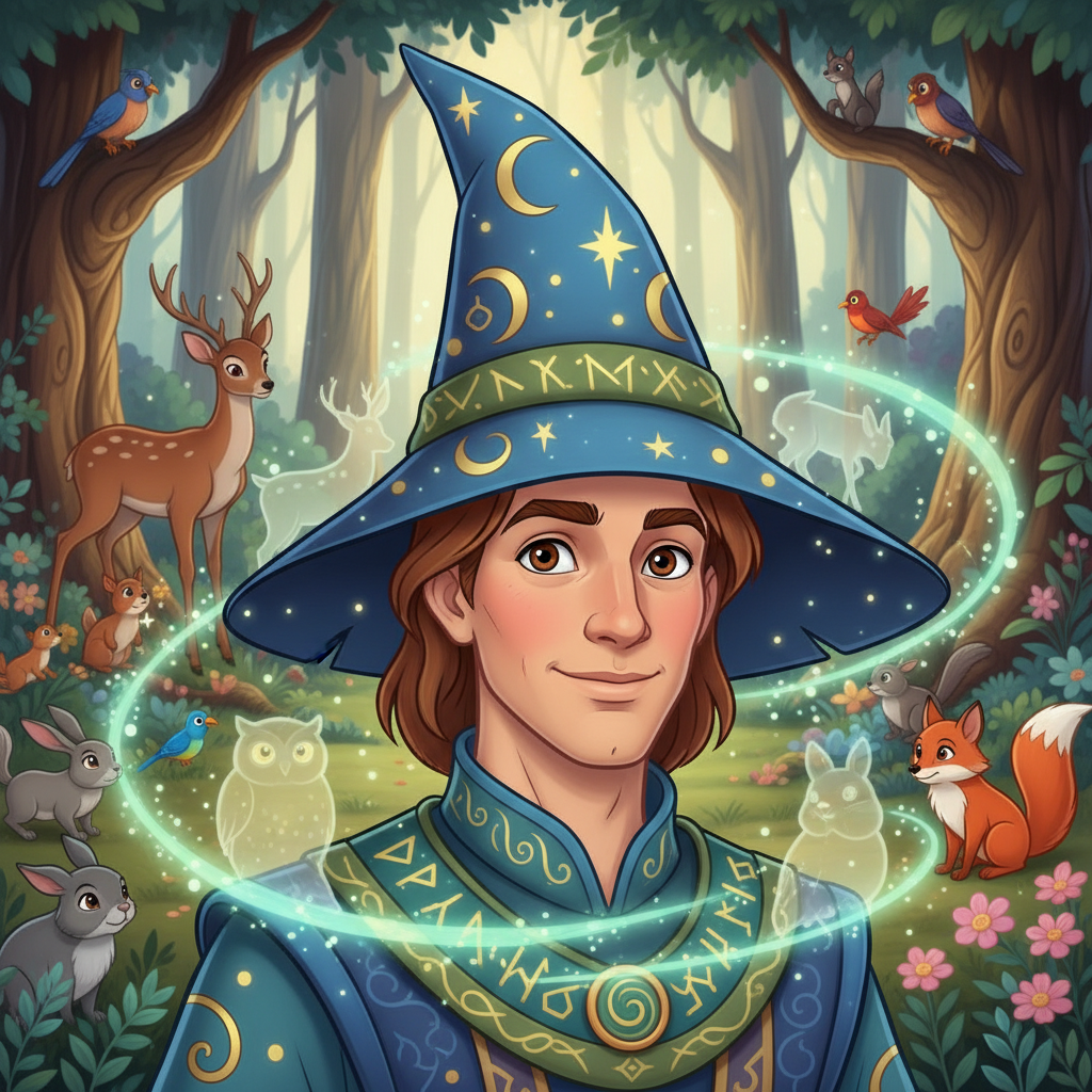 Max era un niño extraordinario, un joven mago con una cabellera castaña que le caía sobre unos ojos