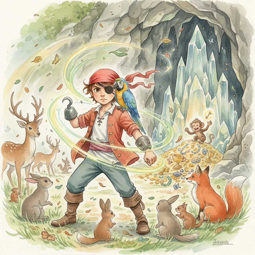 Una vez libre, Brillo se deslizó de nuevo hacia el mar, chapoteando agradecido. "¡Gracias, Alejo! ¡N