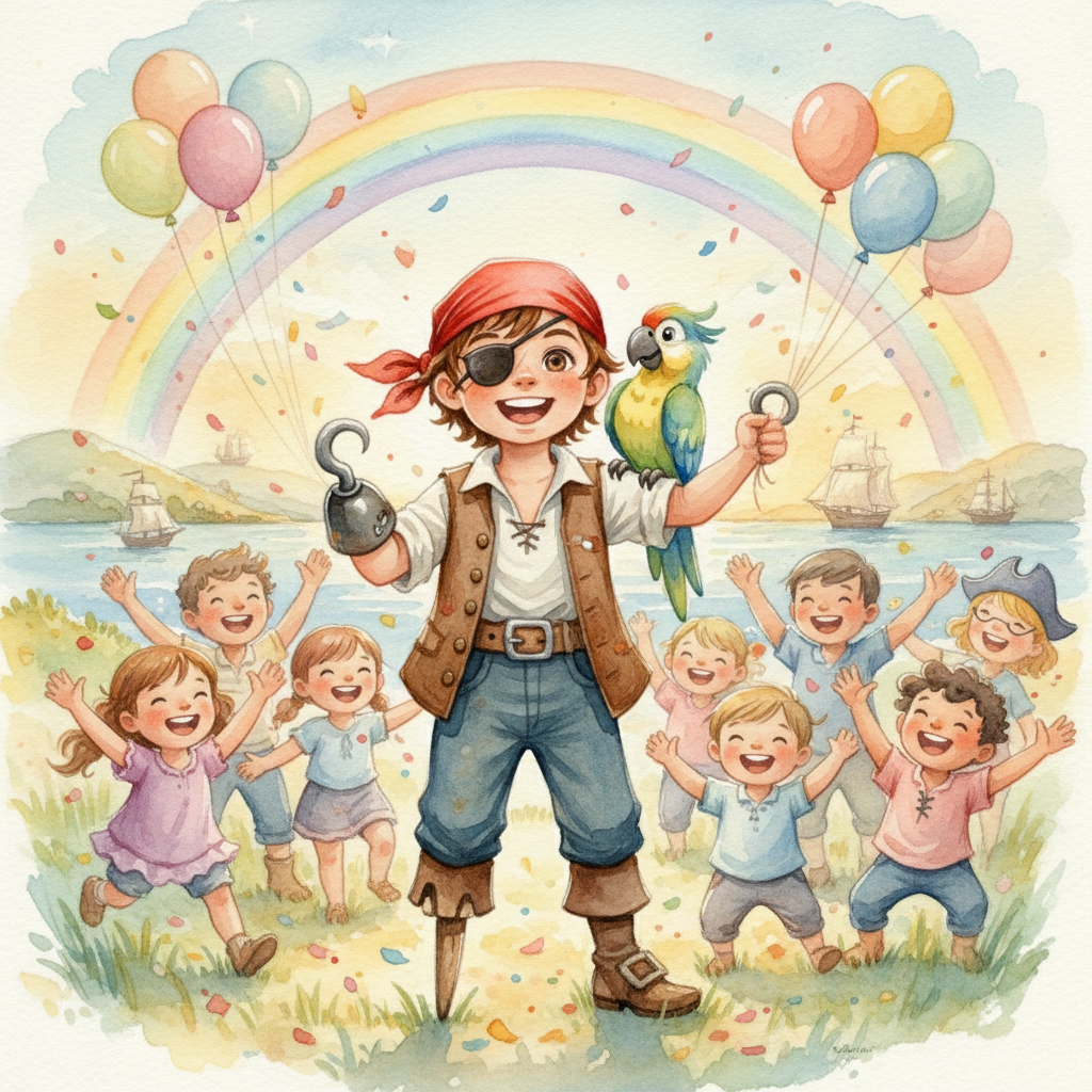 Los piratas malvados, confundidos y desorientados por la repentina 'maldición marina', vieron sus bo