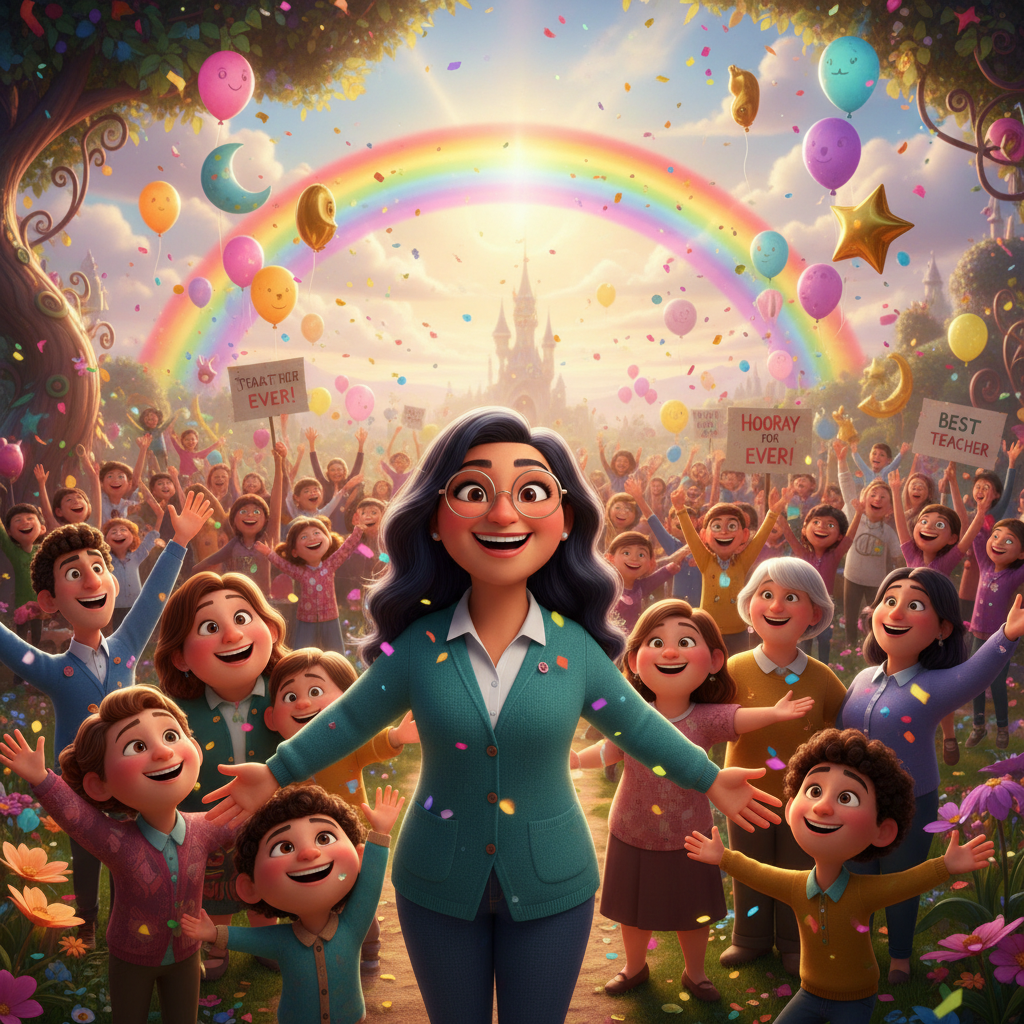 Al día siguiente, el aula de Emma estaba llena de una nueva energía. Los niños recordaban la lección