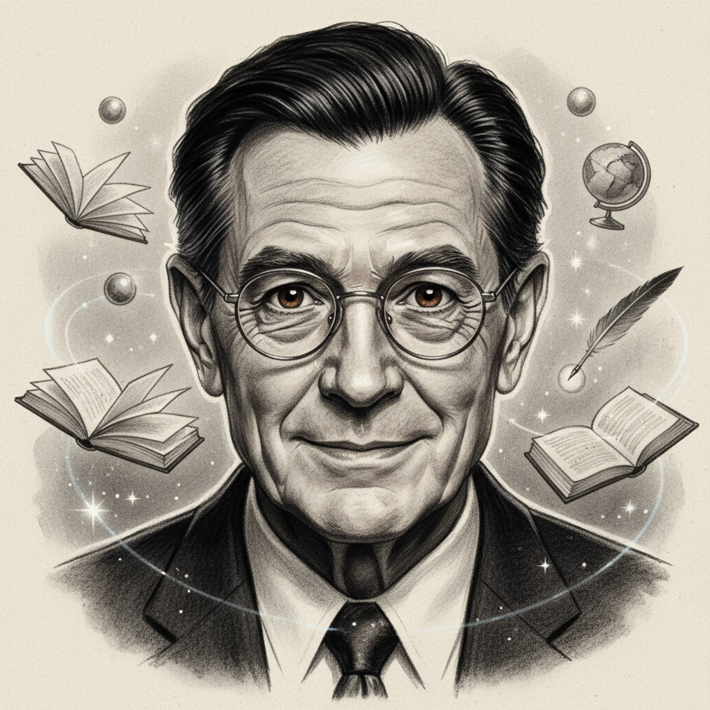 En un pequeño pueblo rodeado de colinas ondulantes y árboles centenarios, vivía un amable profesor l