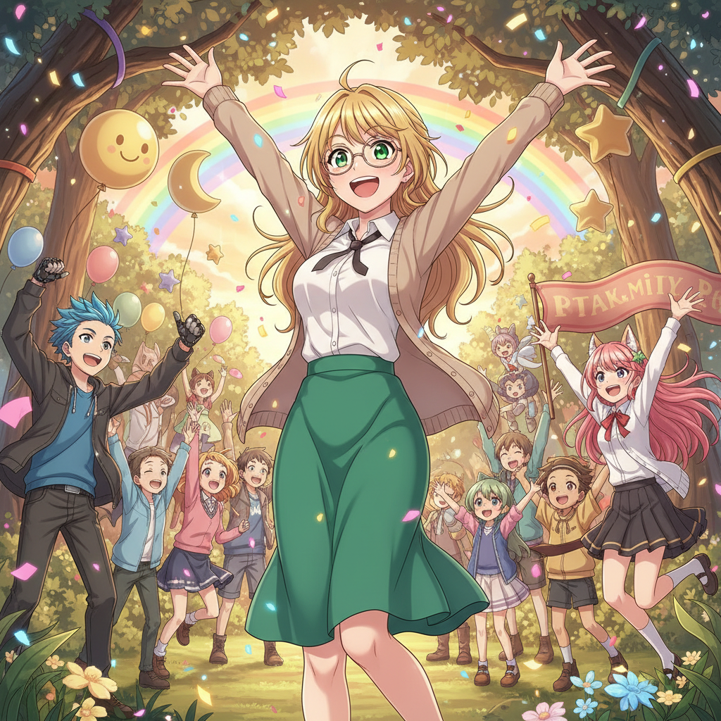 El agua corrió con renovada energía, llegando finalmente al hogar de las ardillas, quienes celebraro